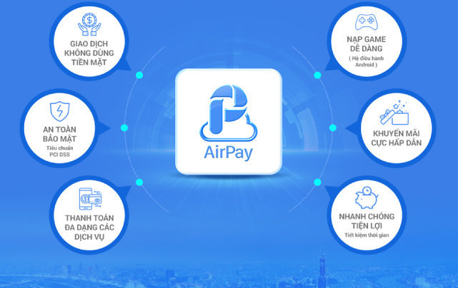 Các tính năng của ví điện tử Airpay?